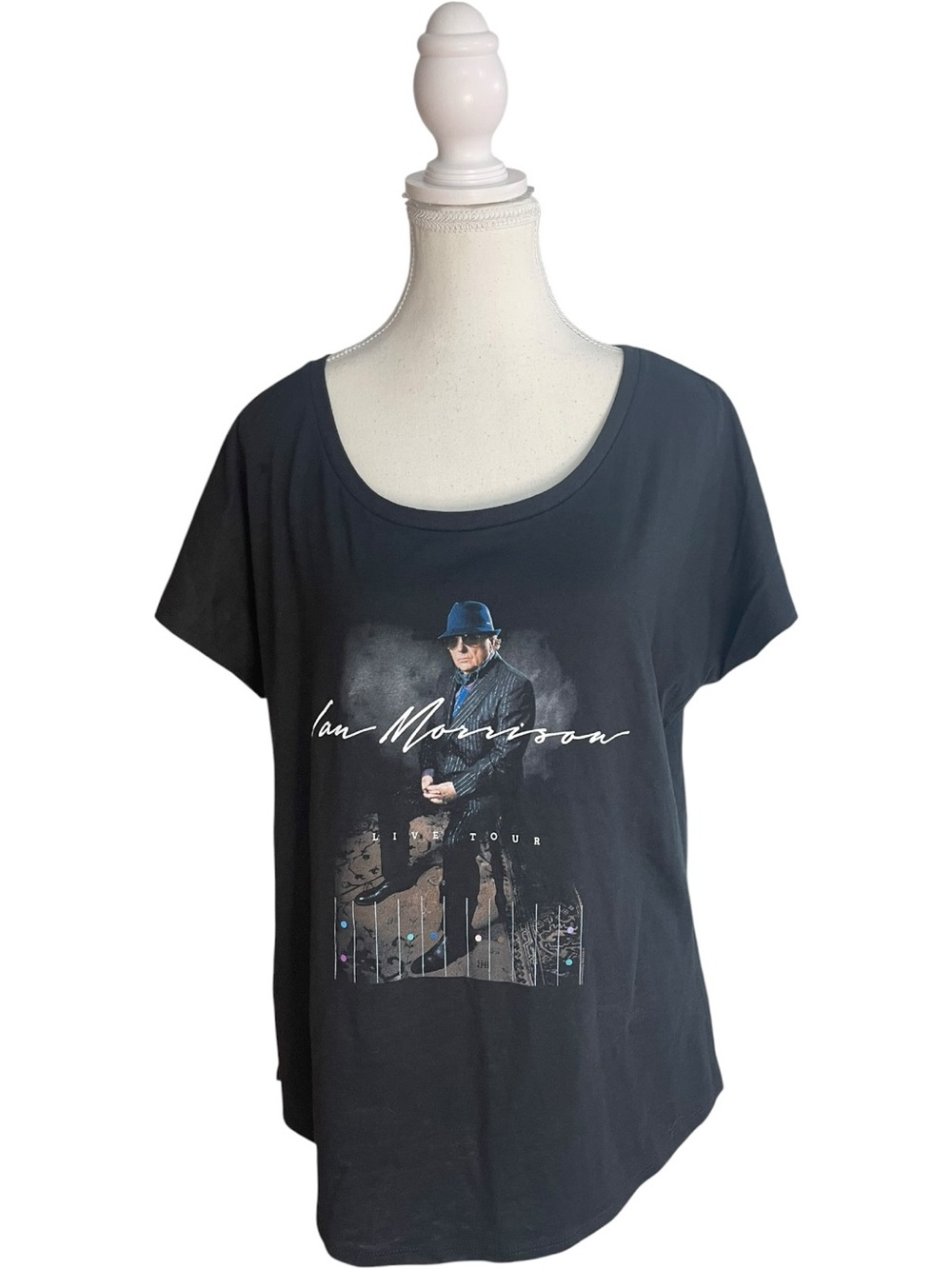 Van Morrison 2019 US Live Tour Concert Shirt Black